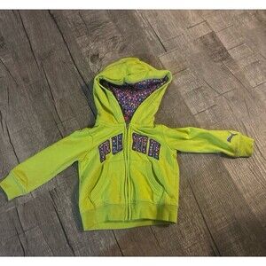 Green baby girl puma jacket